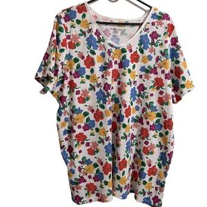 Floral T-shirt for women
